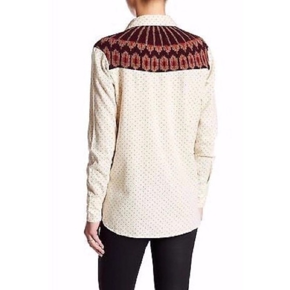 •Free People•knit detailed button up - Picture 3 of 8